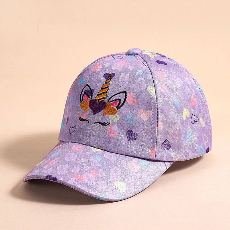 Deine Einhorn Baseball Mütze Lila!