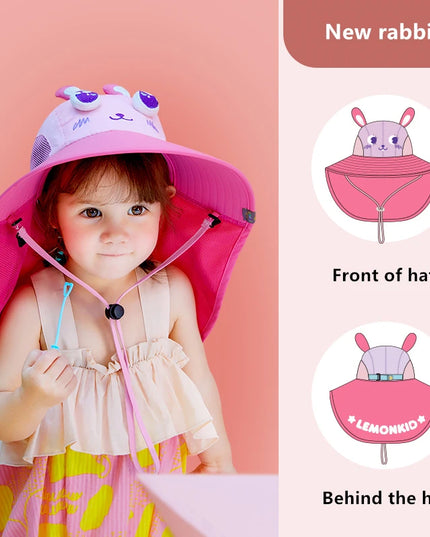 Deine Einhorn Mütze für sonnige Tage!