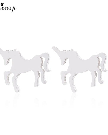 Cool Black Einhorn Ohrringe!