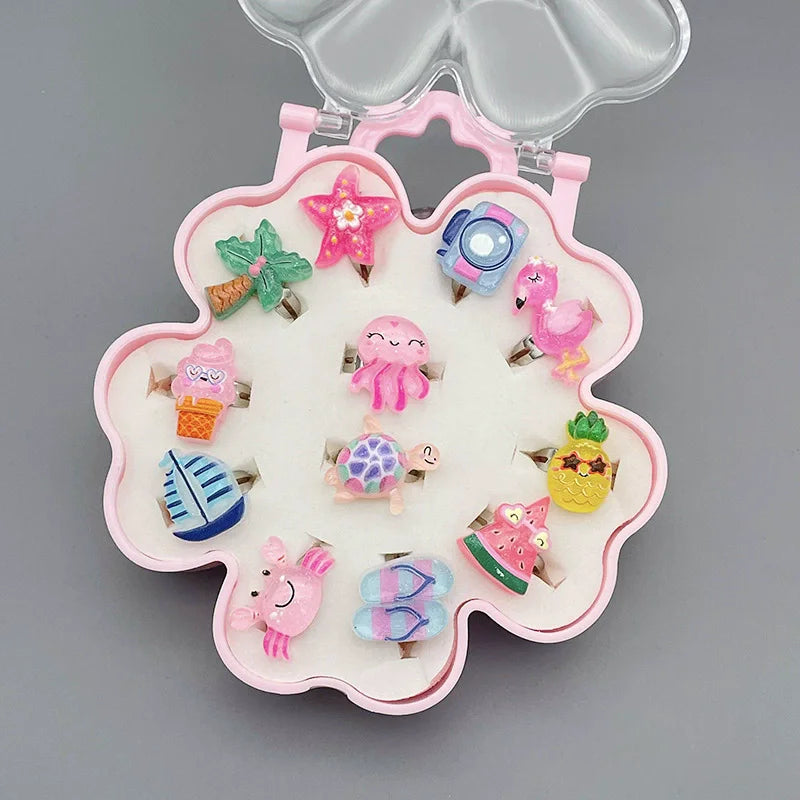 Süße Einhorn Ringe für kleine Prinzessinnen!