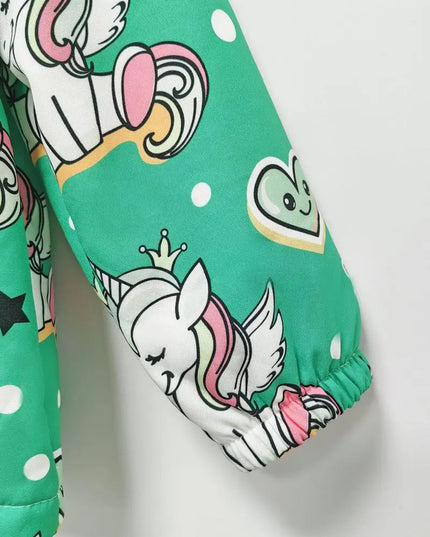 Deine stylische Einhorn Jacke für den Winter!