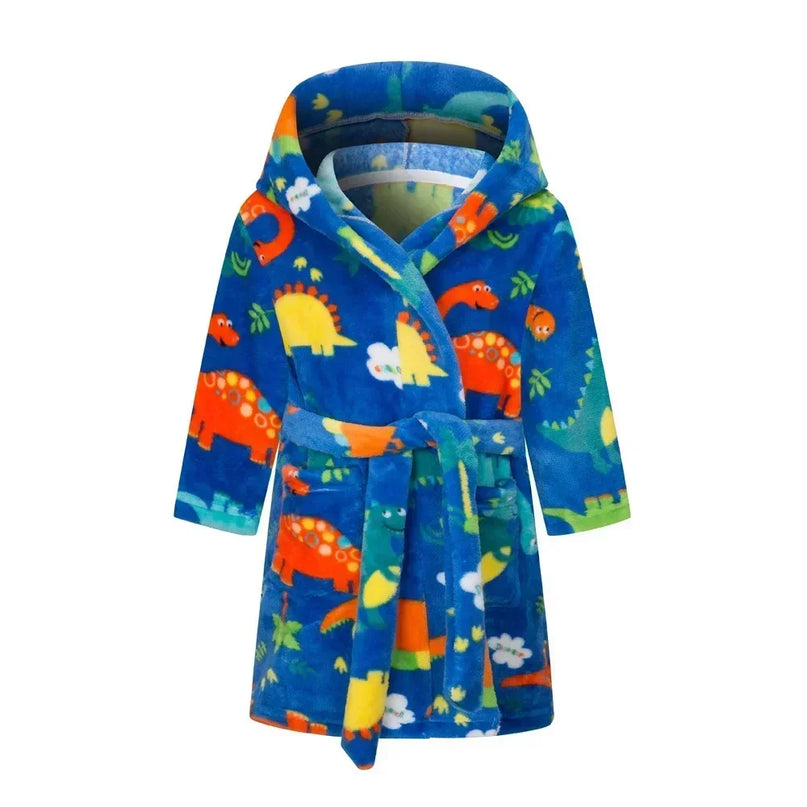 Kuscheliger Einhorn Bademantel für Kids