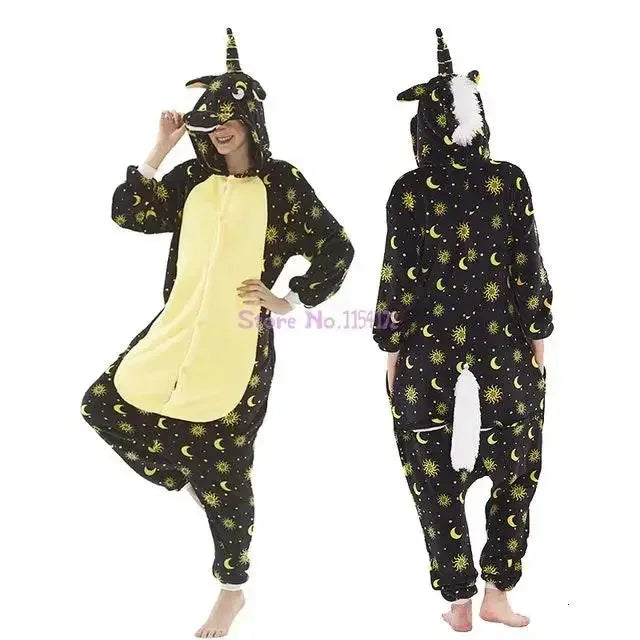Dein flauschiger Einhorn Onesie für magische