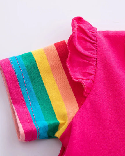 Dein leuchtendes Einhorn Kleid in Fuchsia!