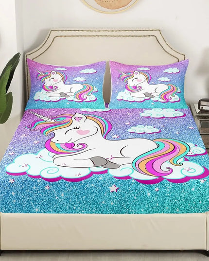 Dein Einhorn Bettlaken für zauberhafte