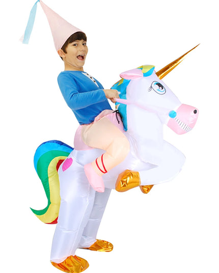 Dein buntes Pegasus-Einhorn Kostuem (Kids)