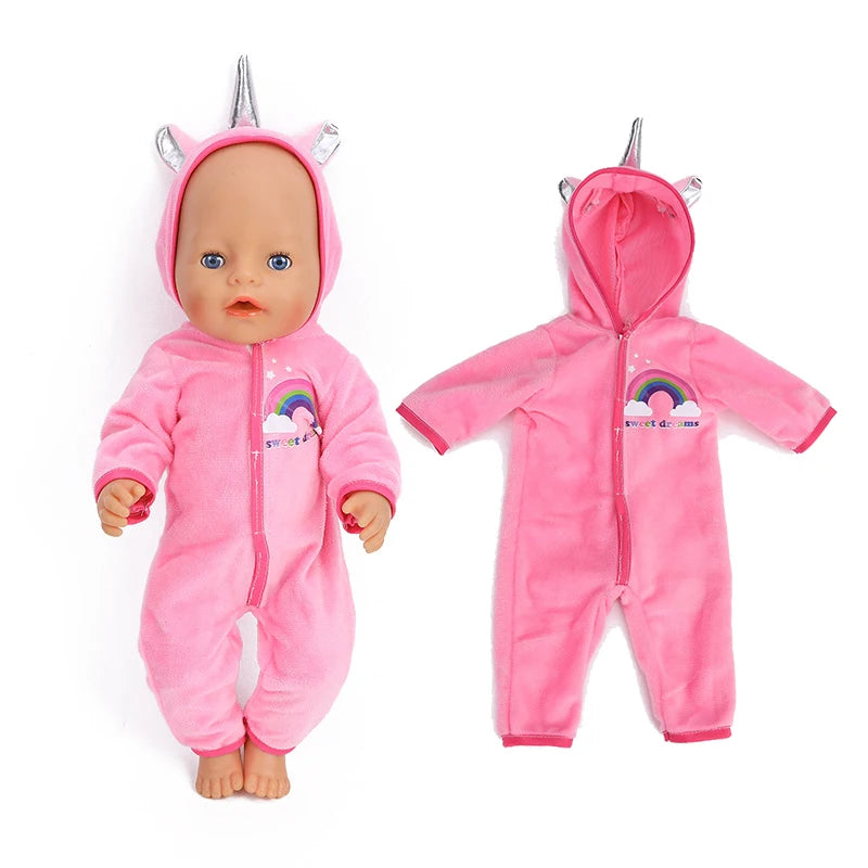 Deine bezaubernde Einhorn Jacke für Puppen!
