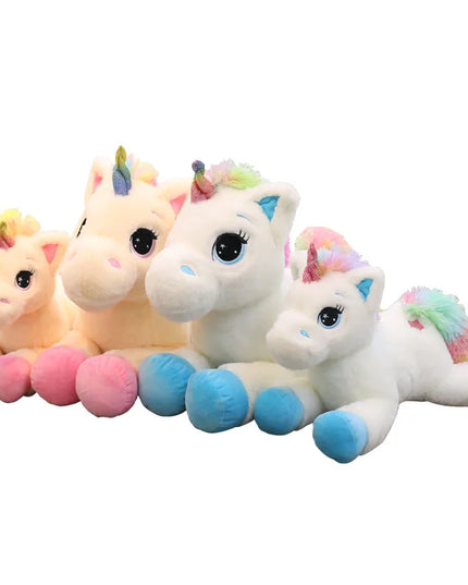 Dein riesiges Regenbogen Einhorn Kissen!