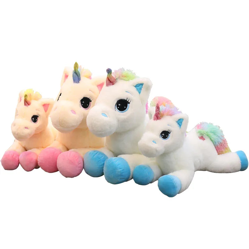 Dein riesiges Regenbogen Einhorn Kissen!