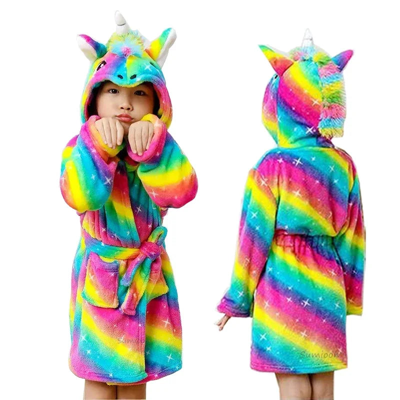 Kuscheliges Einhorn Handtuch für kleine