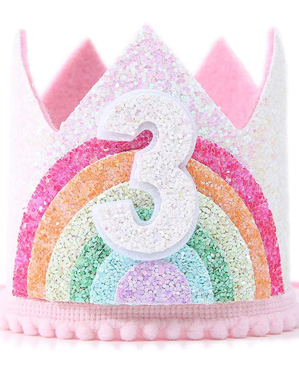 Dein Einhorn Krone für den 4. Geburtstag!