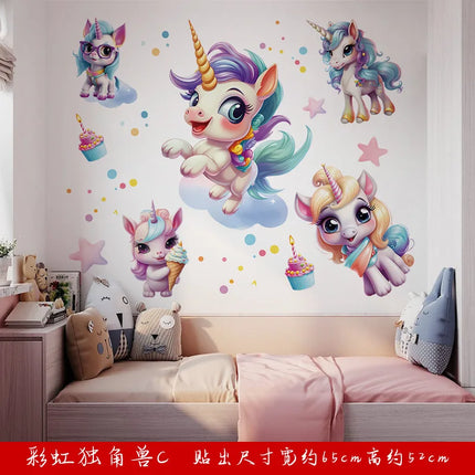 Dein zauberhaftes Einhorn Wandtattoo fürs