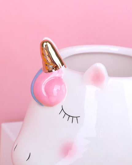 Deine handbemalte Regenbogen Einhorn Tasse!