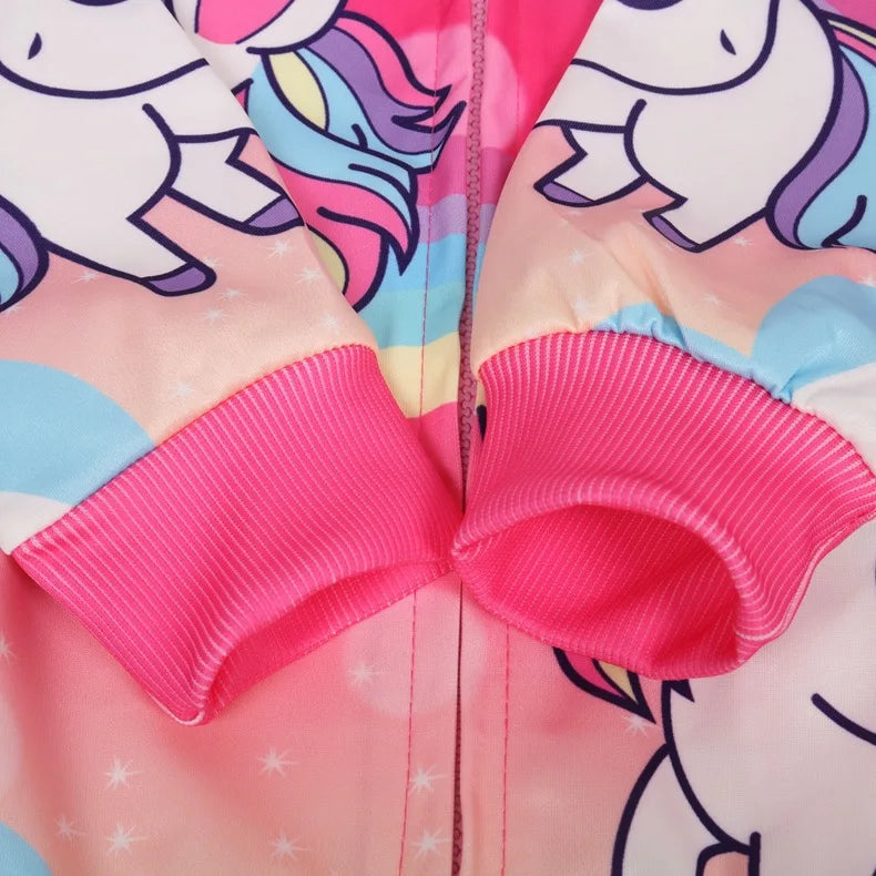 Deine zauberhafte Einhorn Jacke in Rosarot!