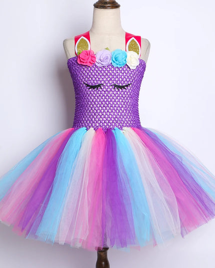 Dein suesses Einhorn Tutu Kleid mit