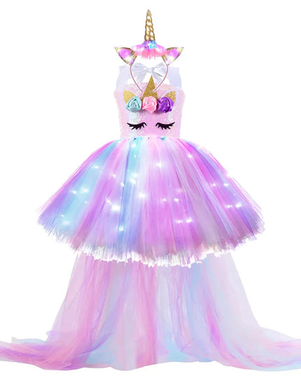 Dein zauberhaftes Einhorn Nachtlicht Kleid!