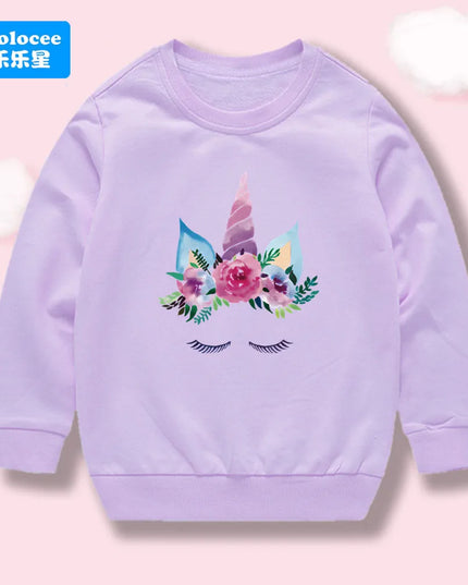 Dein cooler Einhorn Hoodie in Schwarz!