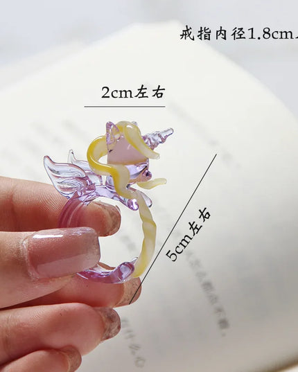 Dein Einhorn Ring für gute Laune