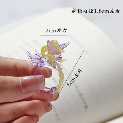 Dein Einhorn Ring für gute Laune