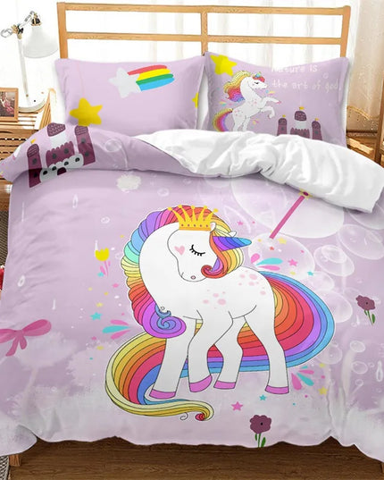 Dein leuchtendes Einhorn Bettwäsche-Set!