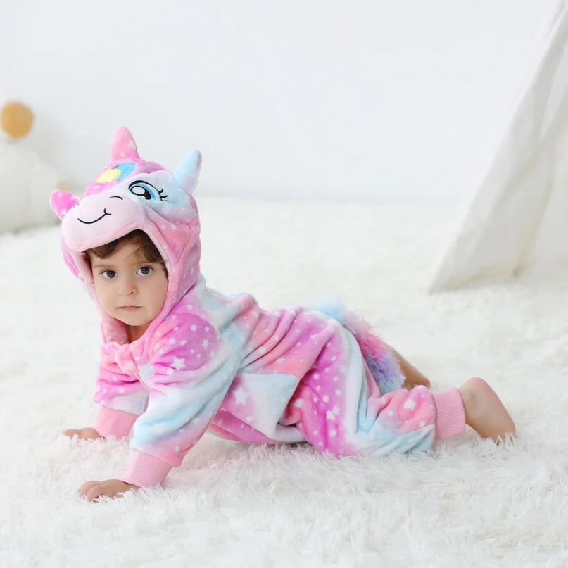 Dein Baby Einhorn Onesie für kleine Träumer!