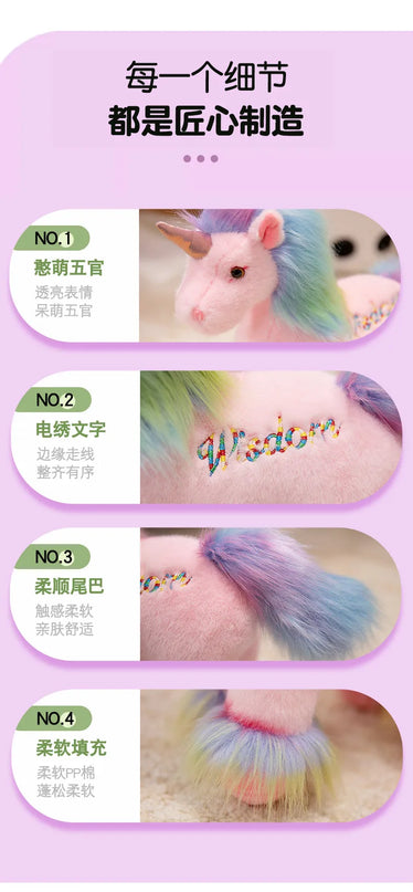 Regenbogen-Einhorn Tasche für deine Magie!