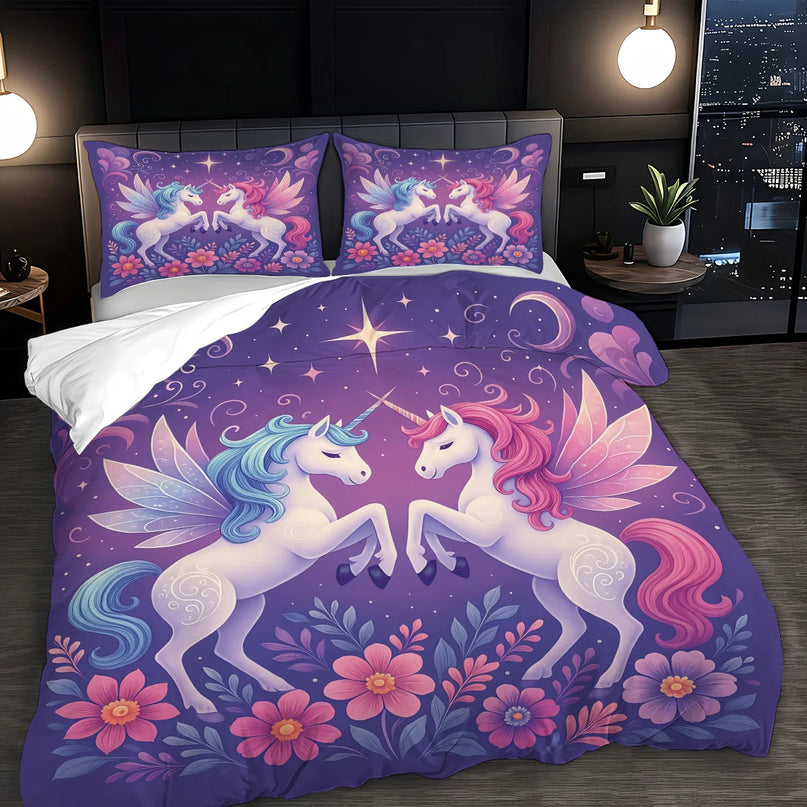 Deine verträumte Einhorn Bettwäsche