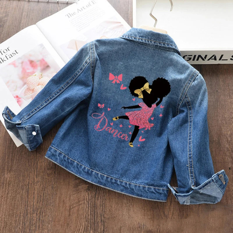 Deine coole Einhorn Jacke aus Denim!