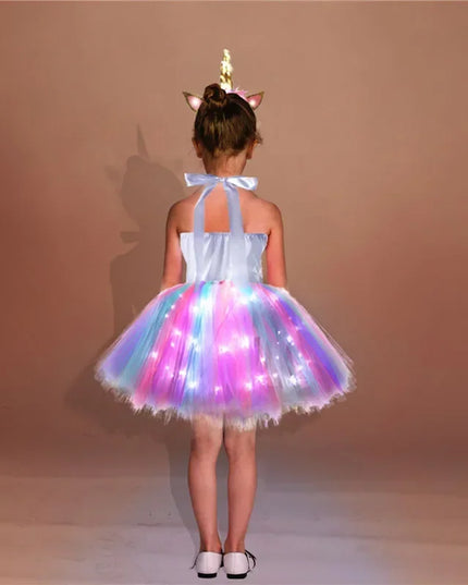 Dein zauberhaftes Einhorn Nachtlicht Kleid!
