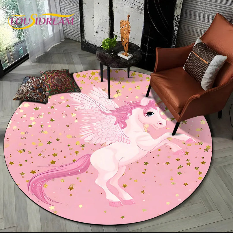Dein Einhorn Sessel Teppich Traum!