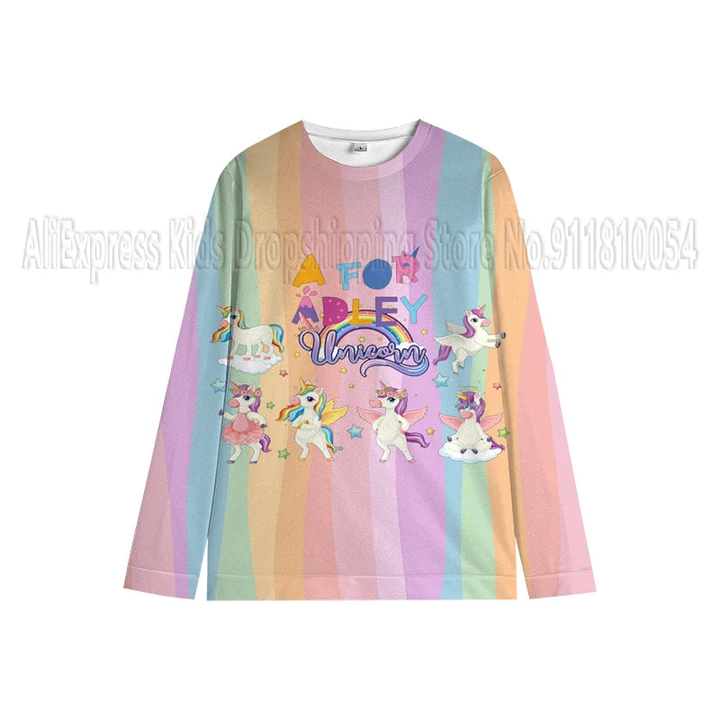 Dein fröhlicher Einhorn Hoodie mit Eis!