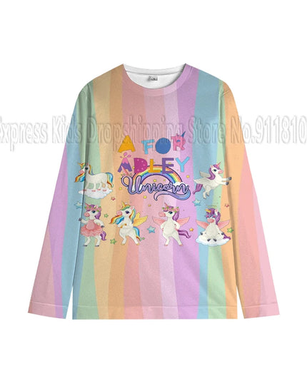 Dein cooler Einhorn Hoodie mit Eis-Print!
