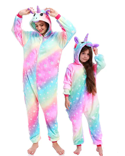 Wild & kuschelig: Einhorn Onesie Leopard