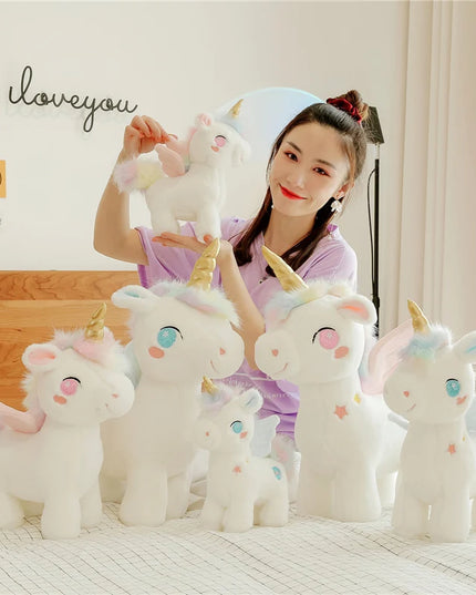 Dein kuscheliges Einhorn Kissen mit Flügeln!