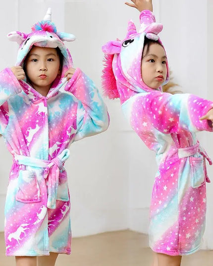 Himmlische Einhorn Schuhe in Pink-Lila für