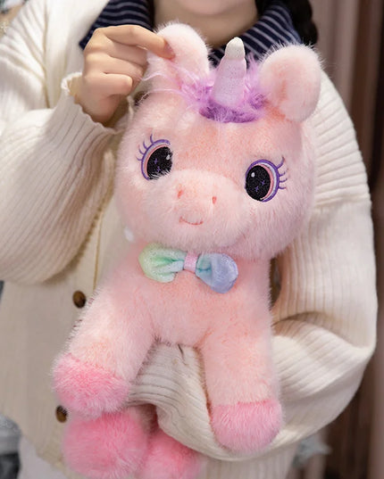 Dein süßer Regenbogen Engel Einhorn Kissen!