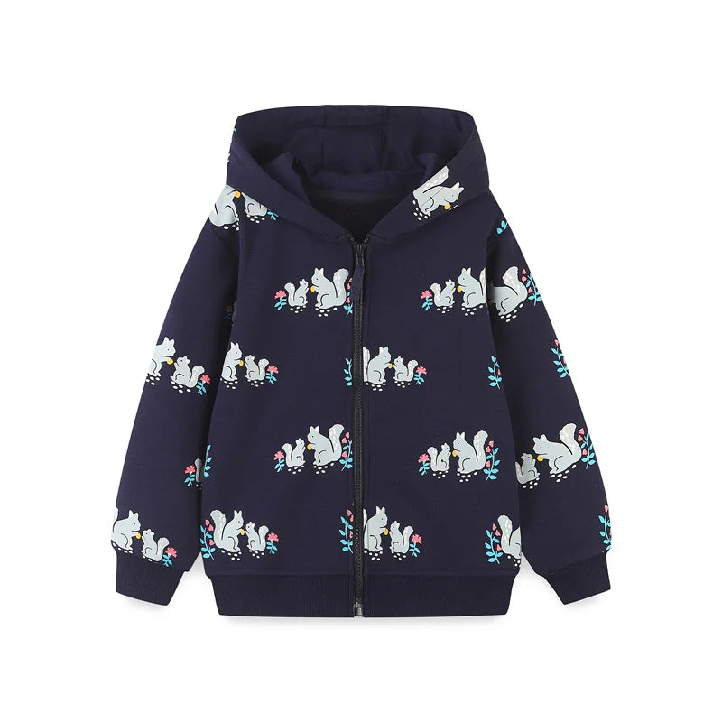 Deine magische Einhorn Jacke mit Mond-Motiv!