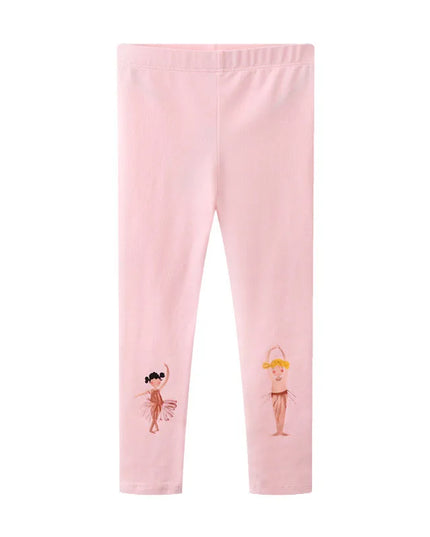 Deine Einhorn Leggings mit süßen Herzen!