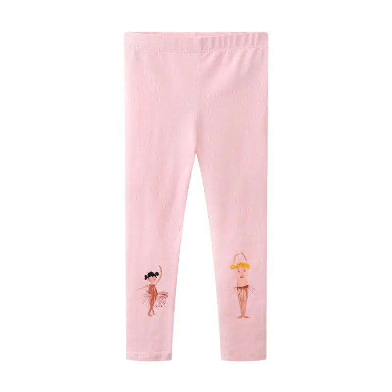 Deine Einhorn Leggings mit süßen Herzen!