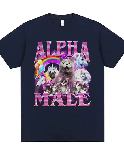 Graues Einhorn T-Shirt: Dein Meme-Statement!