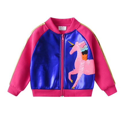 Deine glitzernde Einhorn Jacke für Herbst &