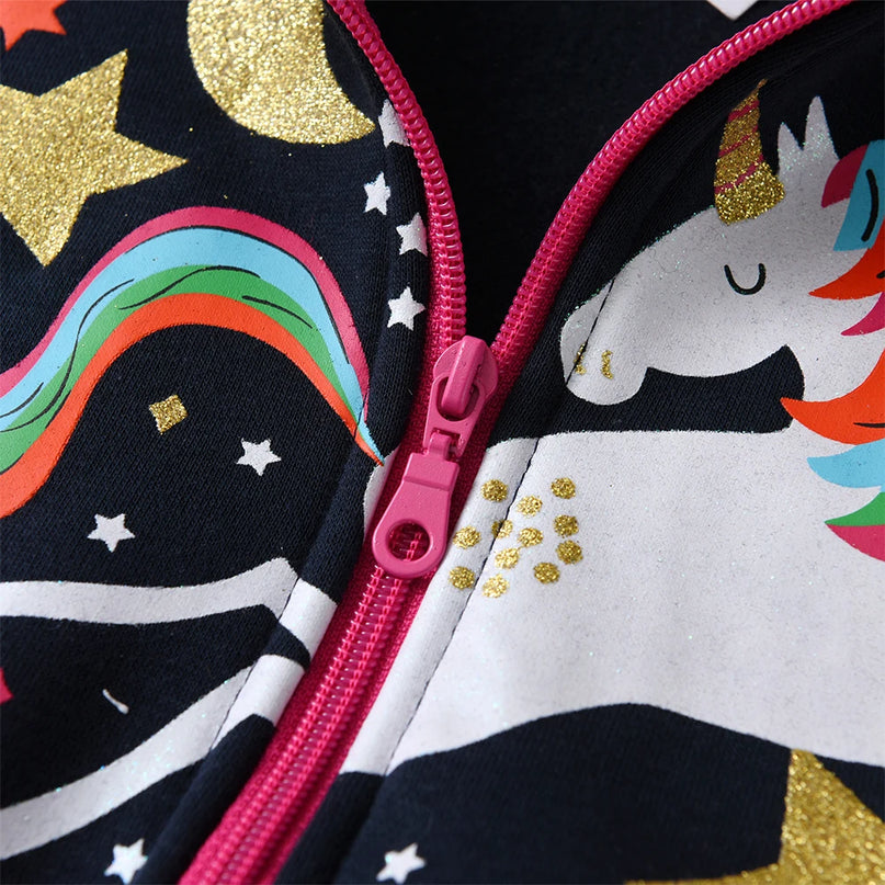 Deine sportliche Einhorn Jacke für jeden Tag!