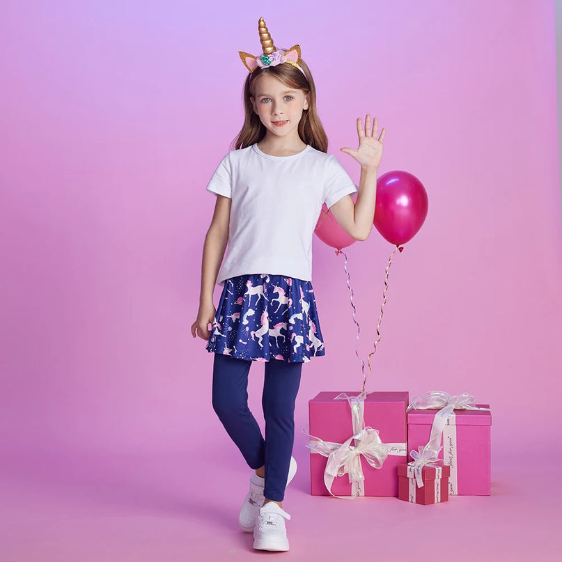 Einhorn Leggings mit Rock – Sommerlich