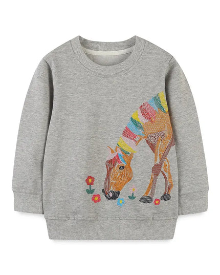 Dein cooles Riesen Einhorn Sweatshirt!
