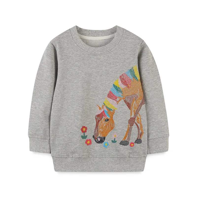 Dein cooles Riesen Einhorn Sweatshirt!
