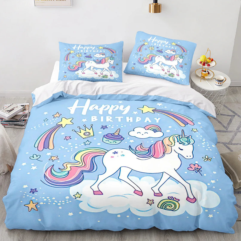 Deine Traumwelt mit Einhorn Bettwäsche!