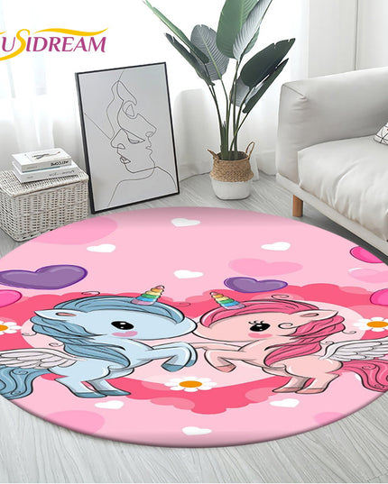 Dein runder Einhorn Sessel zum Spielen!