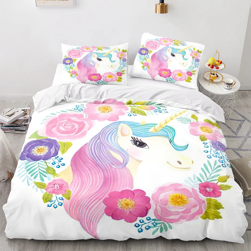 Deine Traumwelt mit Einhorn Bettwäsche!