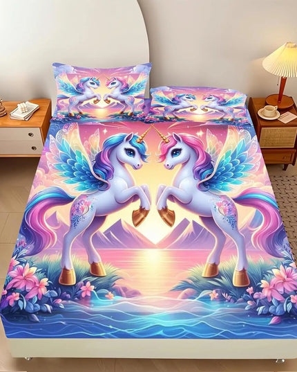 Dein süßes Einhorn Bettlaken für Kids &