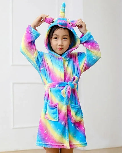 Flauschiger Einhorn Pyjama für deine